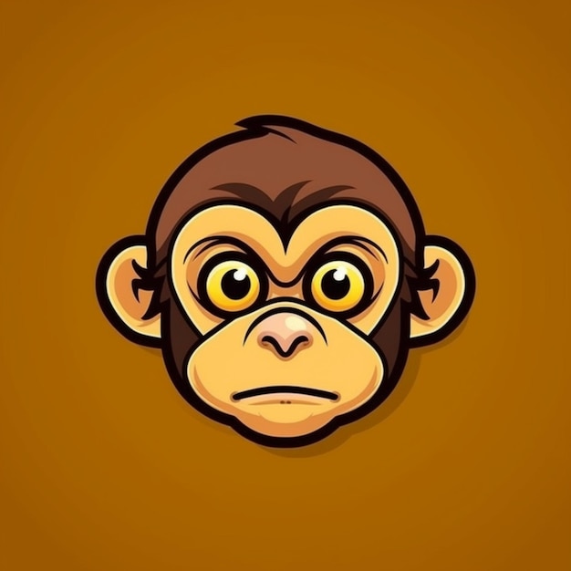 Monkey Face Clipart