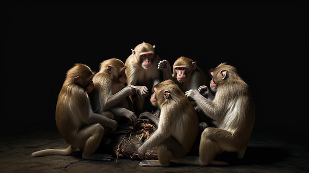 Photo monkey illustrations