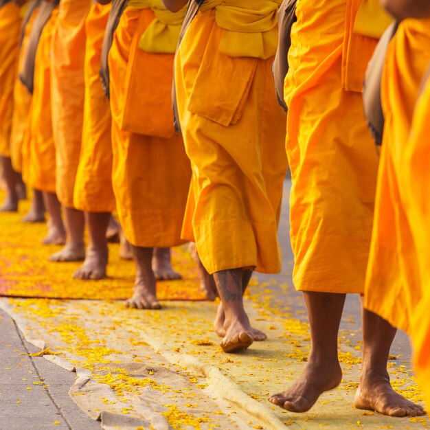 Monks in Thailand