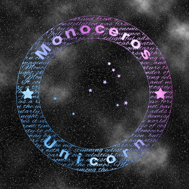 モノセロス星座 ユニコーン星座