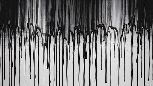 Photo monochromatic dripping paint background