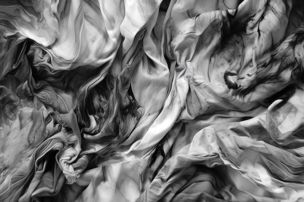 Monochromatic fabric pattern Generative AI