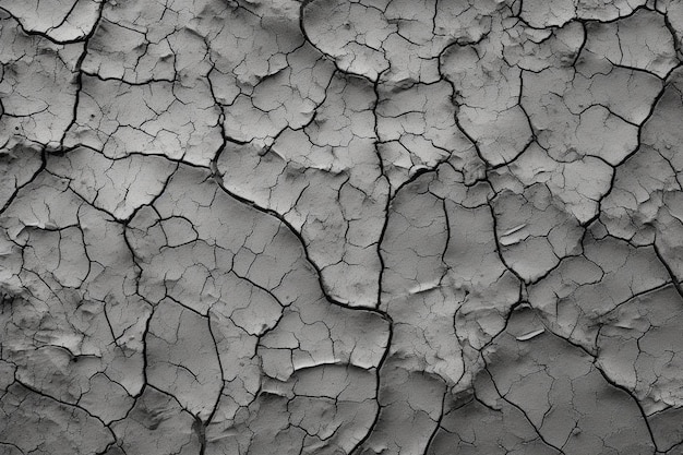 Monochromatic rough concrete surface