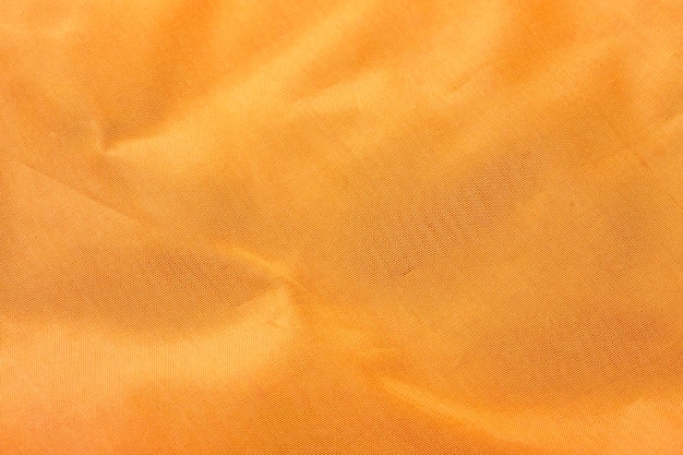 Monochromatic yellow fabric texture