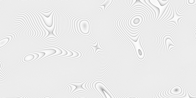 Monochrome abstract contour line geometric pattern background\
graphic modern texture 3d