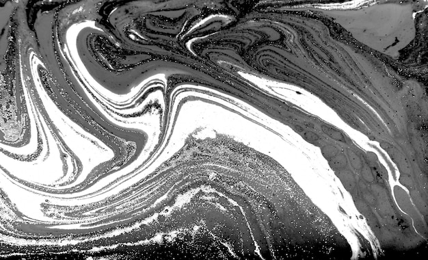 Monochrome abstract pattern. Marble imitation background.