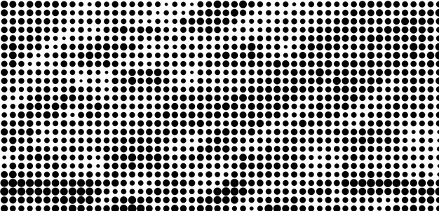 Monochrome circles art background