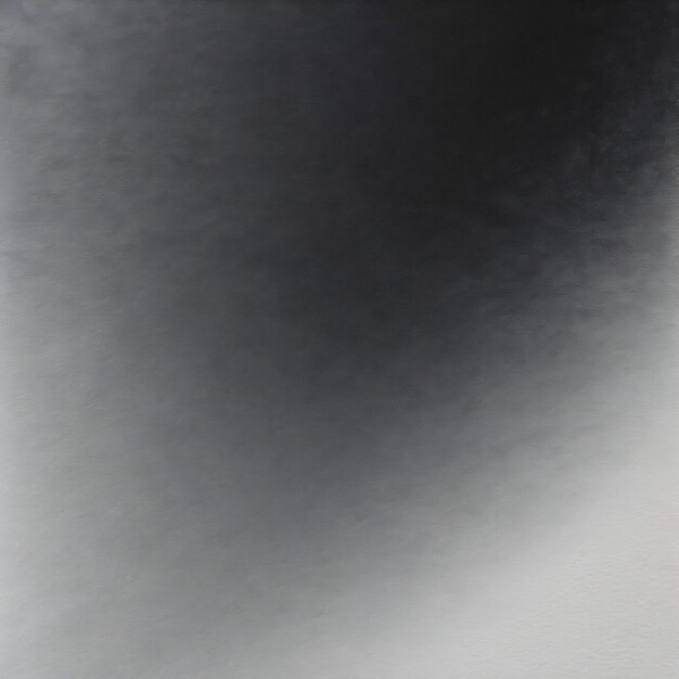 Monochrome gouache gradient texture on white paper background