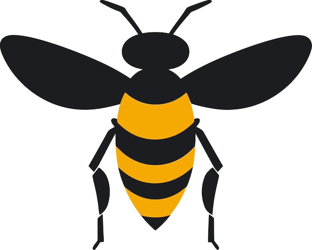 monochrome insect monarchy shadowed wasp reign logo