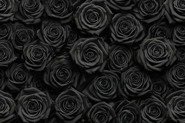 Monochrome Rose Bouquet