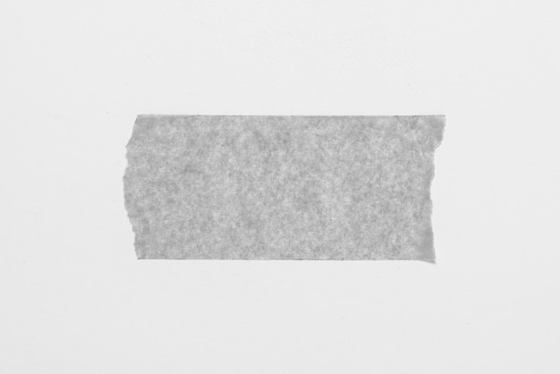 Nastro adesivo monockrome su sfondo bianco