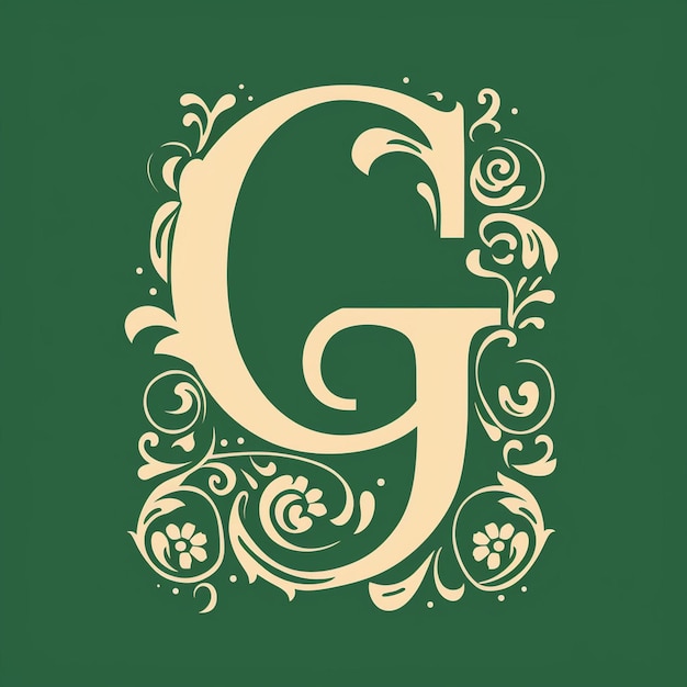 A monogram of letter G logo design