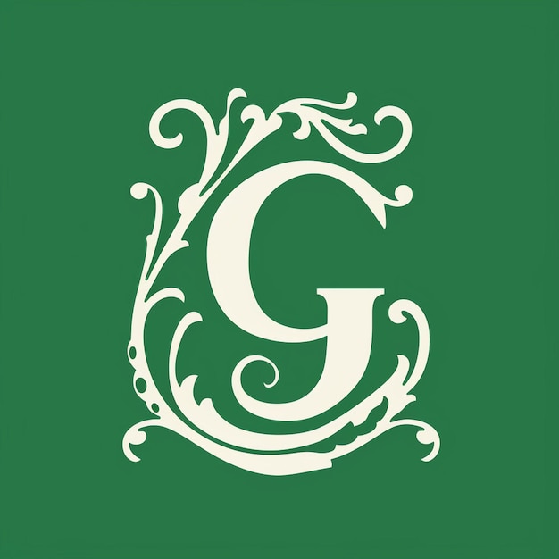 A monogram of letter G logo design