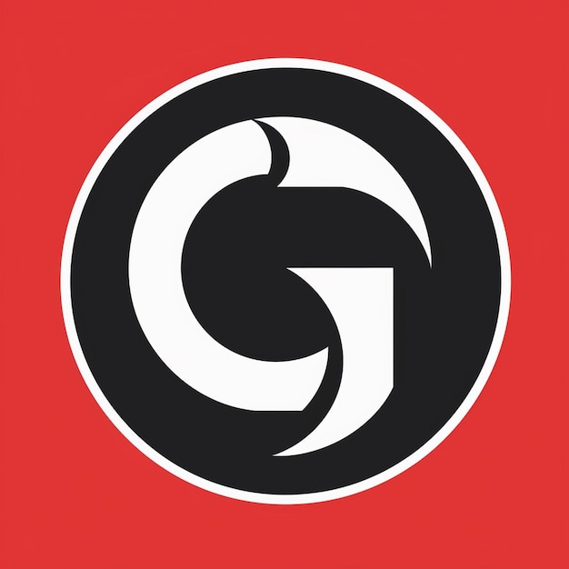 Photo a monogram of letter g logo design