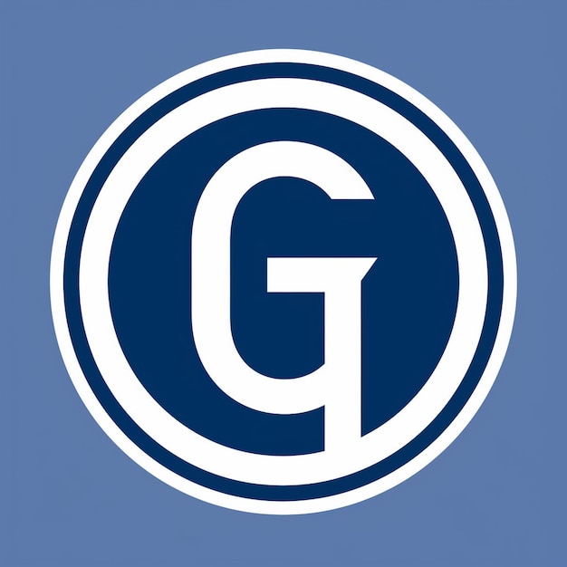 A monogram of letter G logo design