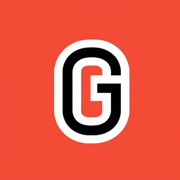 Photo a monogram of letter g logo design