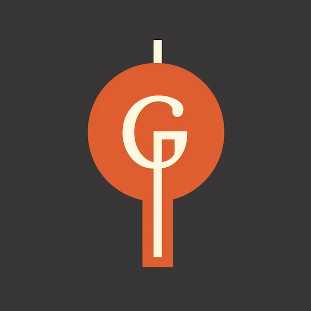 Photo a monogram of letter g logo design