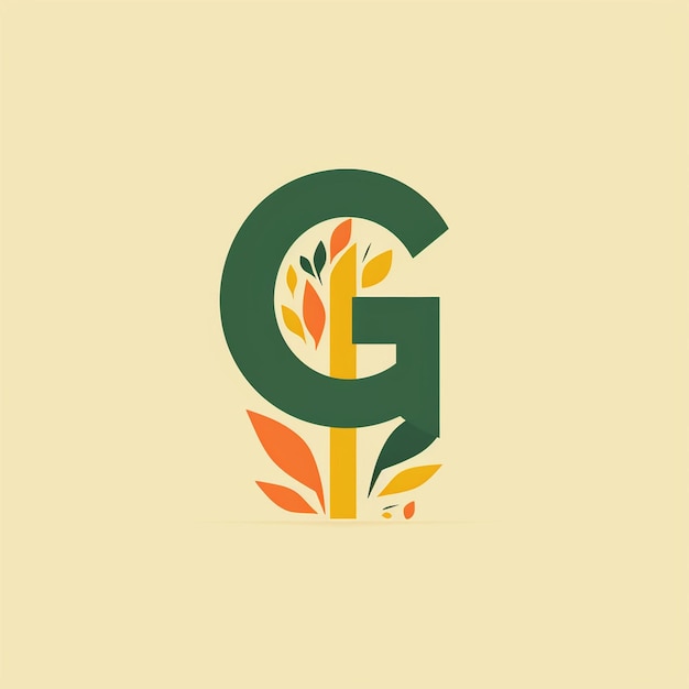 Photo a monogram of letter g logo design