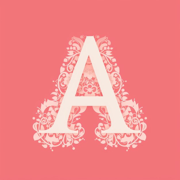 Photo a monogram letter a logo design