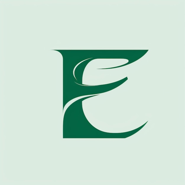 Foto logo del monogramma della lettera e
