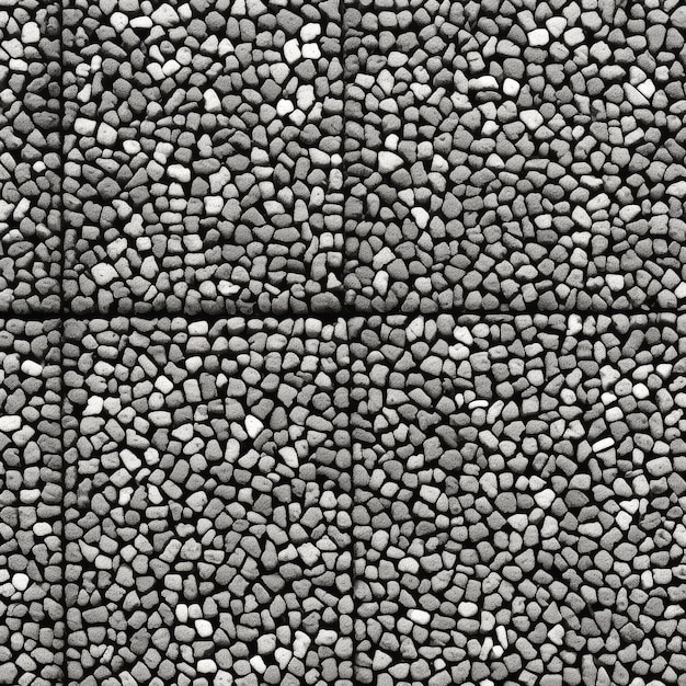 Photo monotoned white grainy speckled stone tiles pattern