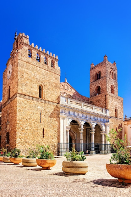 Monreale Cathedral in Sicily, Italy