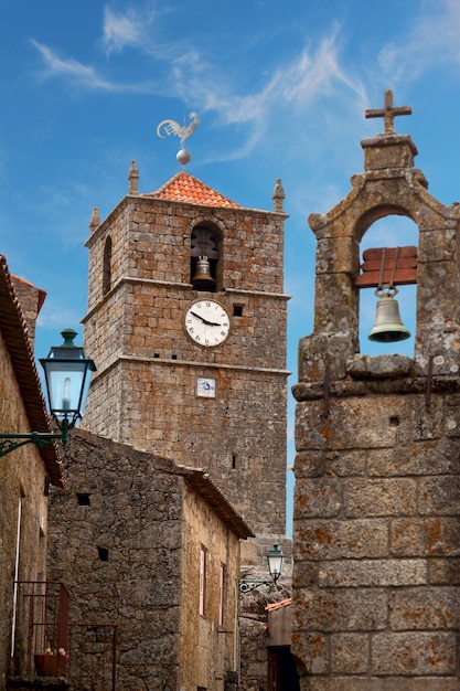 Monsanto village with the bell tower Portugal