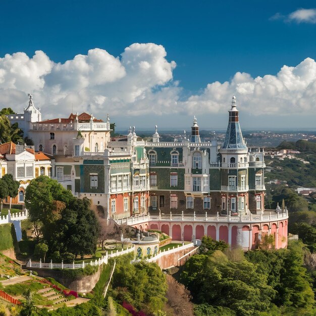 Photo monserrate palace sintra portugal