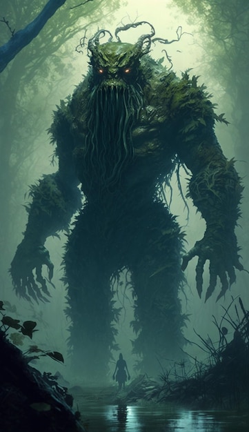 The monster in the forest