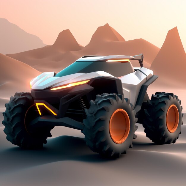 Premium AI Image  A toy from the movie called the monster truck