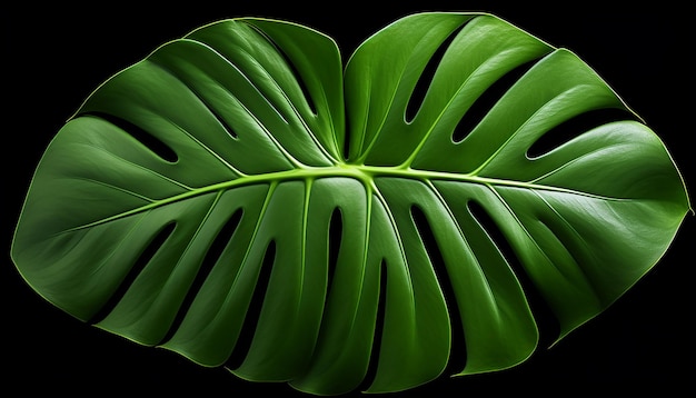 Фото monstera leaf elevation боковой вид