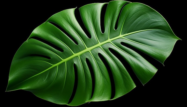 Фото monstera leaf elevation боковой вид