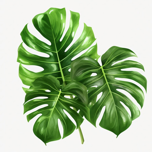 Photo monstera leave