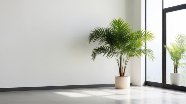 Photo monstera leaves a beautiful tropical native with the freshness of natural leaves the background wall