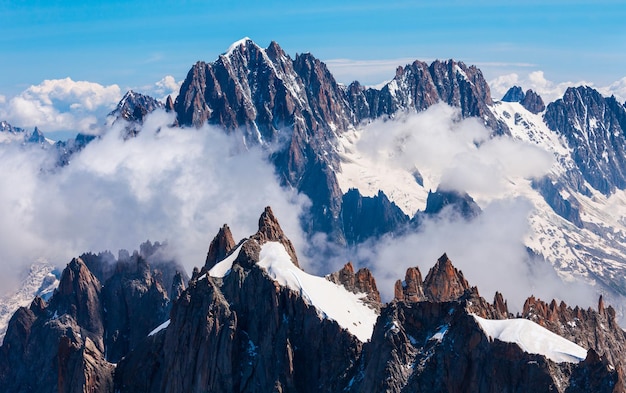 Mont Blanc highest mountain massif