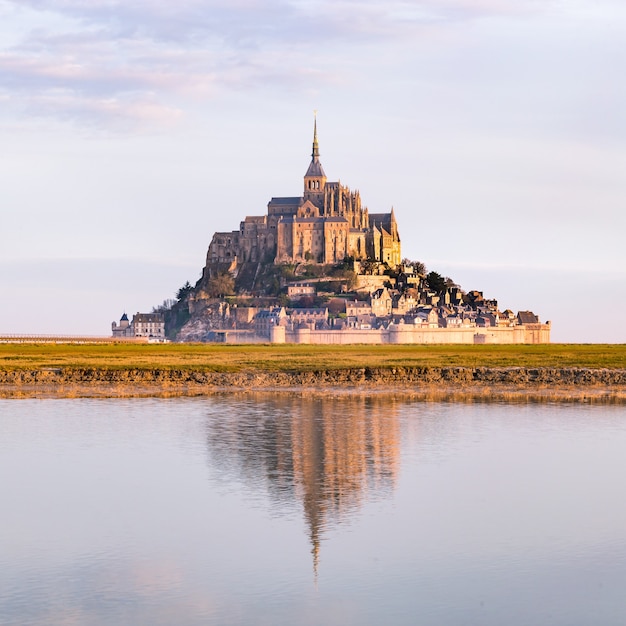 Mont-saint-michel in normandië, frankrijk