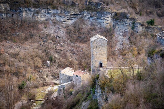 Foto montanana huesca aragon spanje uitkijktoren