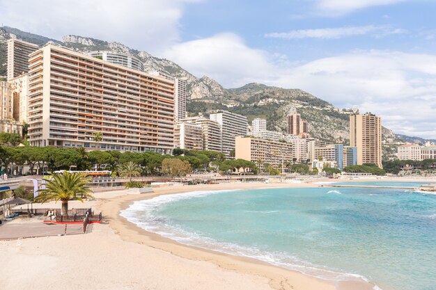 Monte Carlo beach