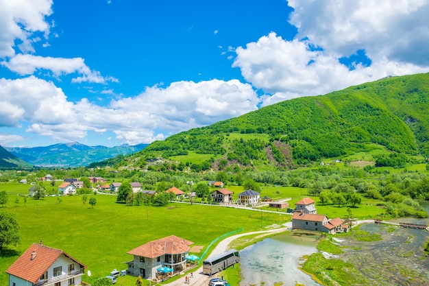 MONTENEGRO GUSINJE famous sources of Ali Pasha near the Prokletije mountains