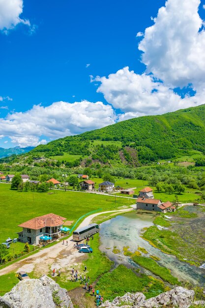 MONTENEGRO GUSINJE Prokletije 산 근처 Ali Pasha의 유명한 소스