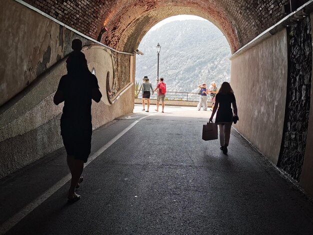 Monterosso al mare italy june 8 2019 pictoresque village of cinque terre italy is full of tourist