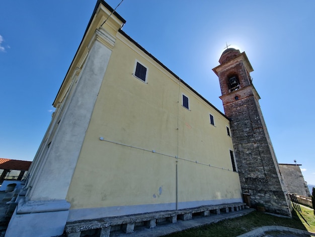 Montespineto old sanctuary church piedmont