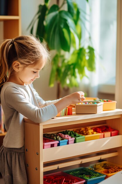 Montessori Activity Nurturing Learning Through Play