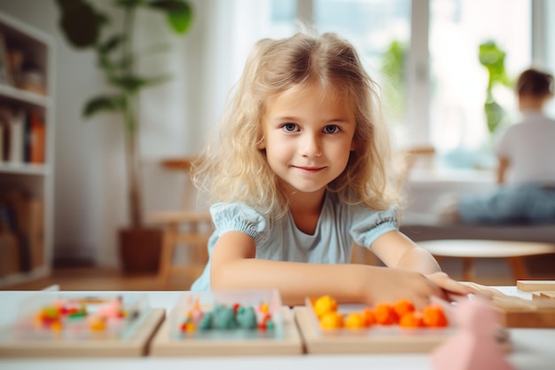 Montessori Activity Nurturing Learning Through Play