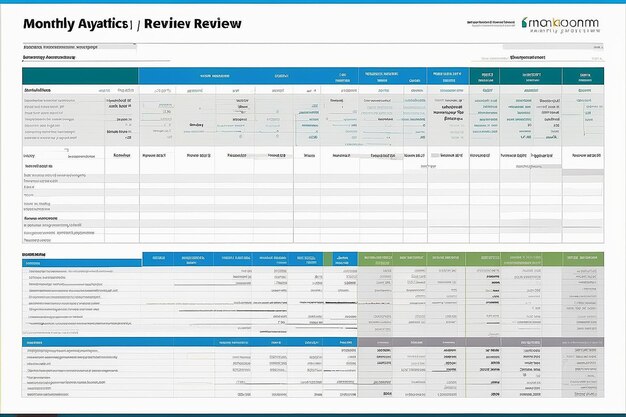 Monthly Analytics Review