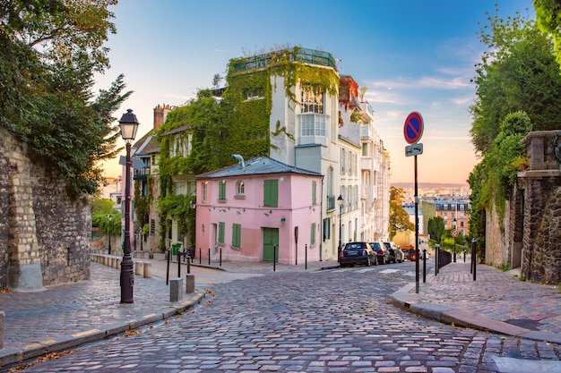 Montmartre in Parijs, Frankrijk