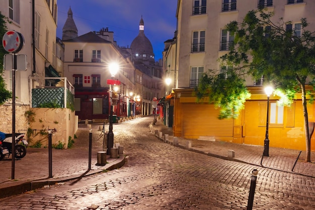 Montmartre in Paris France