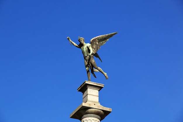 The monument in Buenos Aires, Argentina