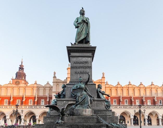 Monument dedicated to the Polish poet Adam Mickiewicz