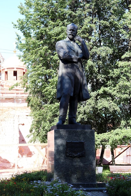 Monument to Russian composer Pyotr Ilyich Tchaikovsky in city Kln Russia